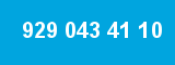 929 043 41 10